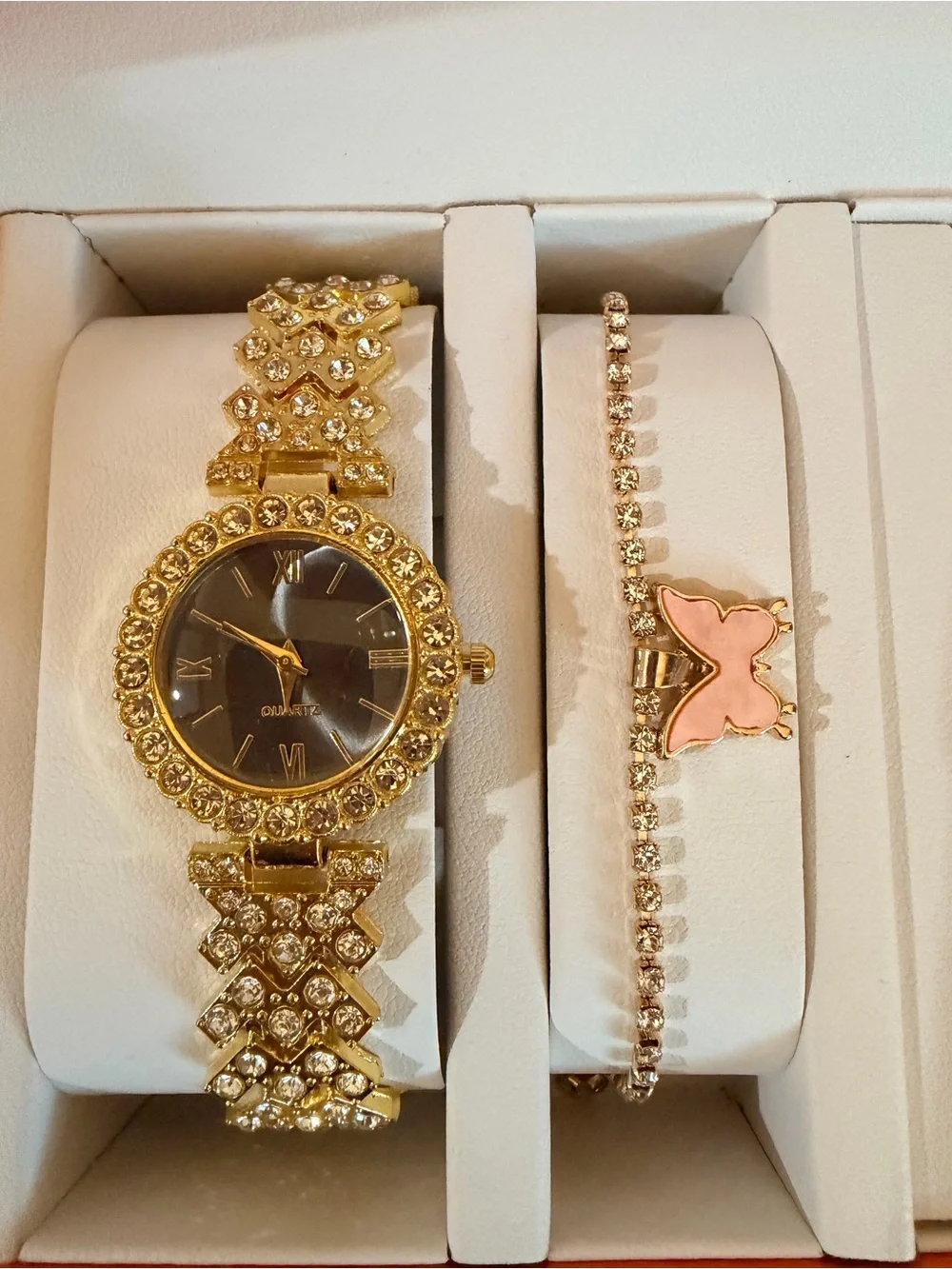 No Label gold tone